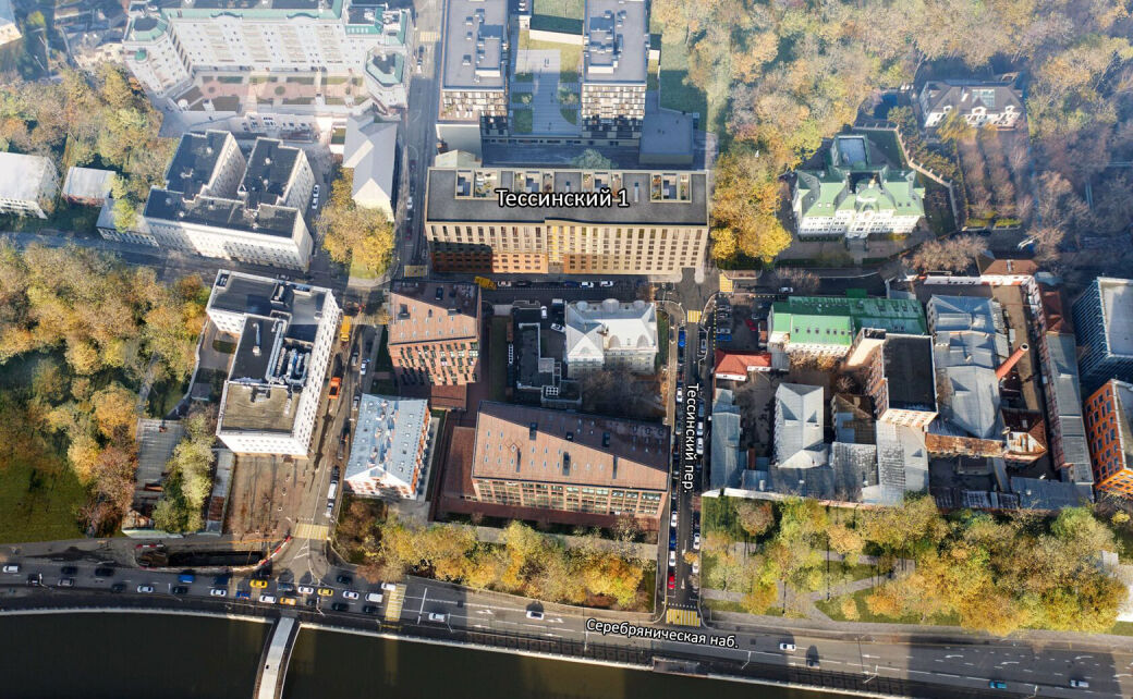 план жк Клубный дом Тессинский 1